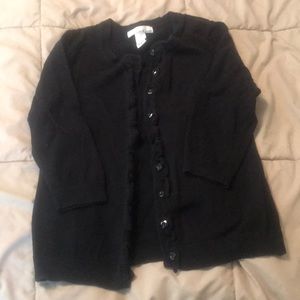 Lucy and Laurel Black Cardigan
